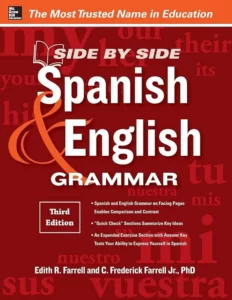 ساید بای ساید اسپنیش اند انگلیش گرامر کتاب اسپانیایی Side-By-Side Spanish and English Grammar