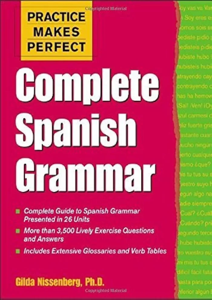 کامپلت اسپنیش گرامر کتاب اسپانیایی Practice Makes Perfect Complete Spanish Grammar