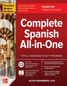 کامپلیت اسپنیش ال این وان کتاب اسپانیایی Practice Makes Perfect Complete Spanish All-in-One