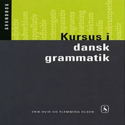 دنسک گراماتیک | خرید کتاب دستور زبان دانمارکی Kursus i dansk grammatik