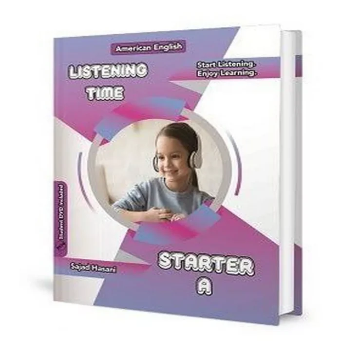  لیسنینگ تایم استارتر | خرید کتاب زبان انگلیسی Listening Time Starter A اثر سجاد حسنی