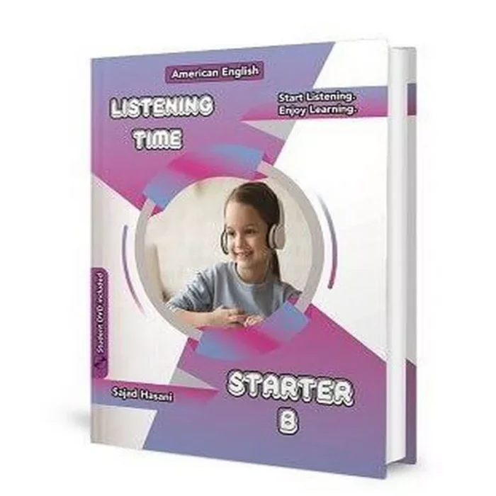  لیسنینگ تایم استارتر | خرید کتاب زبان انگلیسی Listening Time Starter B اثر سجاد حسنی