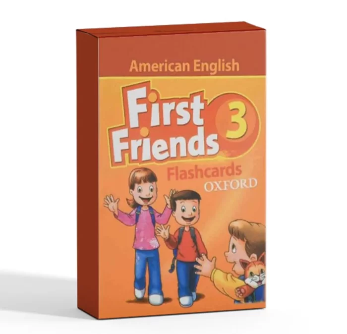 فلش کارت امریکن فرست فرندز 3 فلش کارت انگلیسی American First Friends 3 Flash Cards