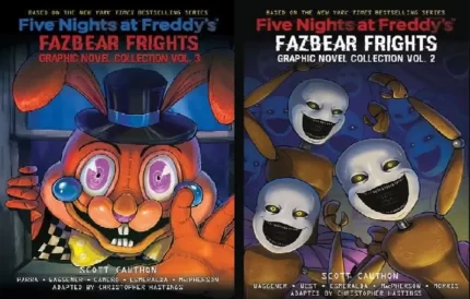 فایو نایت ات فردی پکیج 2 جلدی رمان Five Nights at Freddy’s Graphic Novel + هدیه