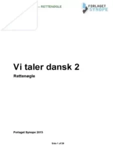 وی تالر دنسک 2 کتاب دانمارکی Vi Taler Dansk 2 (کتاب تمرین)