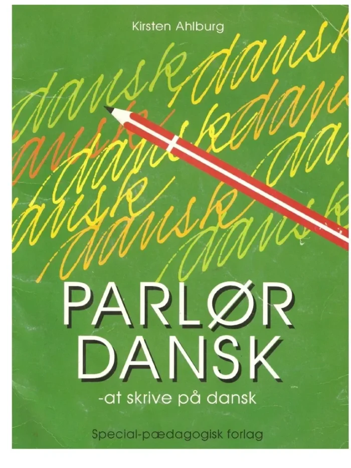 کتاب دانمارکی Parlør dansk - at skrive pa dansk