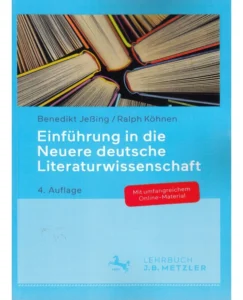 کتاب آلمانی einfuhrung in die neure deutsche literatur