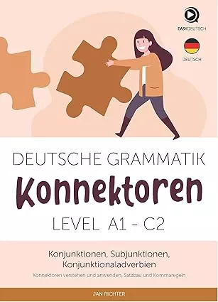 خرید کتاب گرامر آلمانی دویچ گراماتیک کنکتورن Deutsche Grammatik Konnektoren A1 C2 با تخفیف ویژه